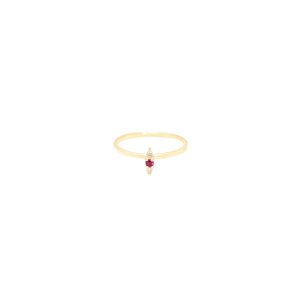 anika ring gold ruby diamonds