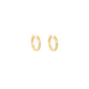 juno medium hoops gold alveare jewelry