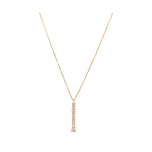 linearis necklace white diamonds astrum