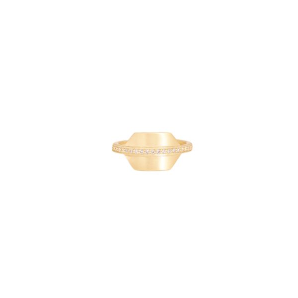 rhea ring gold alveare jewelry