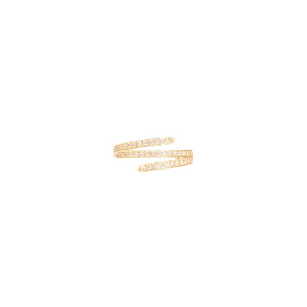 ring gold alveare jewelry